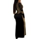 thumbnail image 2 of Vestido Nagfar Rhinestone sexy con abertura de manga larga para mujer, 2 of 6