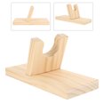 thumbnail image 4 of Wood Storage Rack Beige 1Pack 8.7x3.7in, 4 of 9