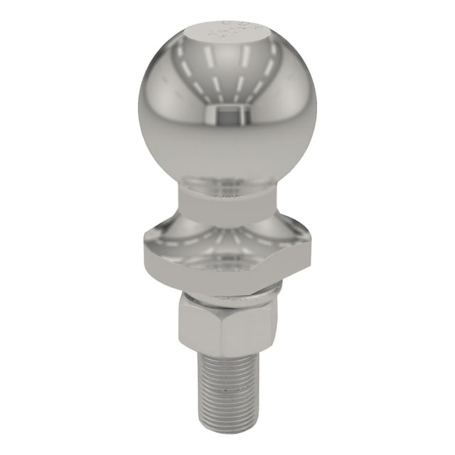 Bille de Remorque de 2 Pouces (Corps 3/4 Pouces x 2-1/8 Pouces, 3 500 Lb, Acier Inoxydable)