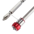 thumbnail image 3 of Magnetic Ring 1/4” Screwdriver Bit Metal Anti-Corrosion Screw Holder Red, 3 of 8