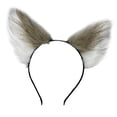 thumbnail image 4 of Aro para el pelo con orejas de zorro y gato, diadema de moda, diadema decorativa ligera bonita para mujeres y niñas, accesorio de disfraz, Festival, Fernando cintas para el pelo con orejas de zorro y gato, 4 of 8