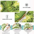 thumbnail image 3 of Kiwifruit and Daisy Plush Pillow Cases Standard Size Ultra Soft Warm Pillowcases with Zipper 20"x26", 3 of 9