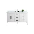 thumbnail image 4 of Vanity Art 60” Single Sink Bathroom Vanity Cabinet with Engineered Marble Countertop, 4 of 4