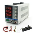 thumbnail image 1 of Affichage 4 Chiffres 30V 10A Alimentation CC de Laboratoire Réglable Charge USB Réparation Commutation Alimentation Régulée PS-3010DF, 1 of 5