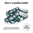 thumbnail image 6 of Haiem Sweet Dream Lamb Print Women's Fuzzy Memory Foam House Slipper Cozy Home Footwear Non-slip Winter Slippers-42/43, 6 of 7