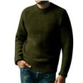thumbnail image 1 of EGNMCR Chandails pour Hommes Col Rond Rétro Chandail à Manches Longues, Cadeaux pour Hommes, 1 of 3