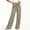 Green1, variant on AherBiu Cotton Linen Pants for Women Lightweight Wide Leg High Waisted Summer Casual Loose Trousers with Pockets
