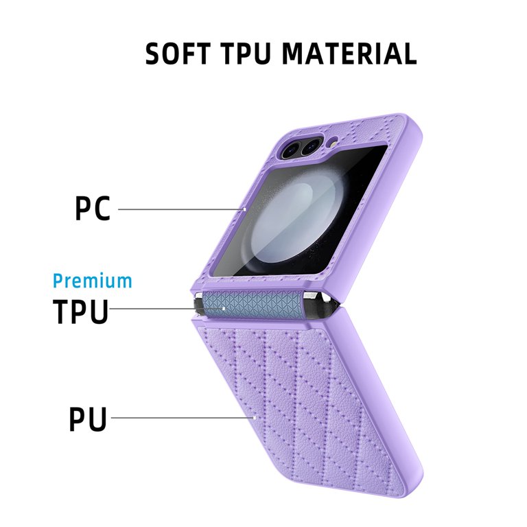 Samsung Galaxy Z Flip 6 Case with Hinge Protection, Full
