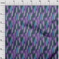 thumbnail image 3 of oneOone Silk Tabby Dark Green Fabric Ikat Craft Projects Decor Fabric Printed By The Yard 42 Inch Wide, 3 of 4