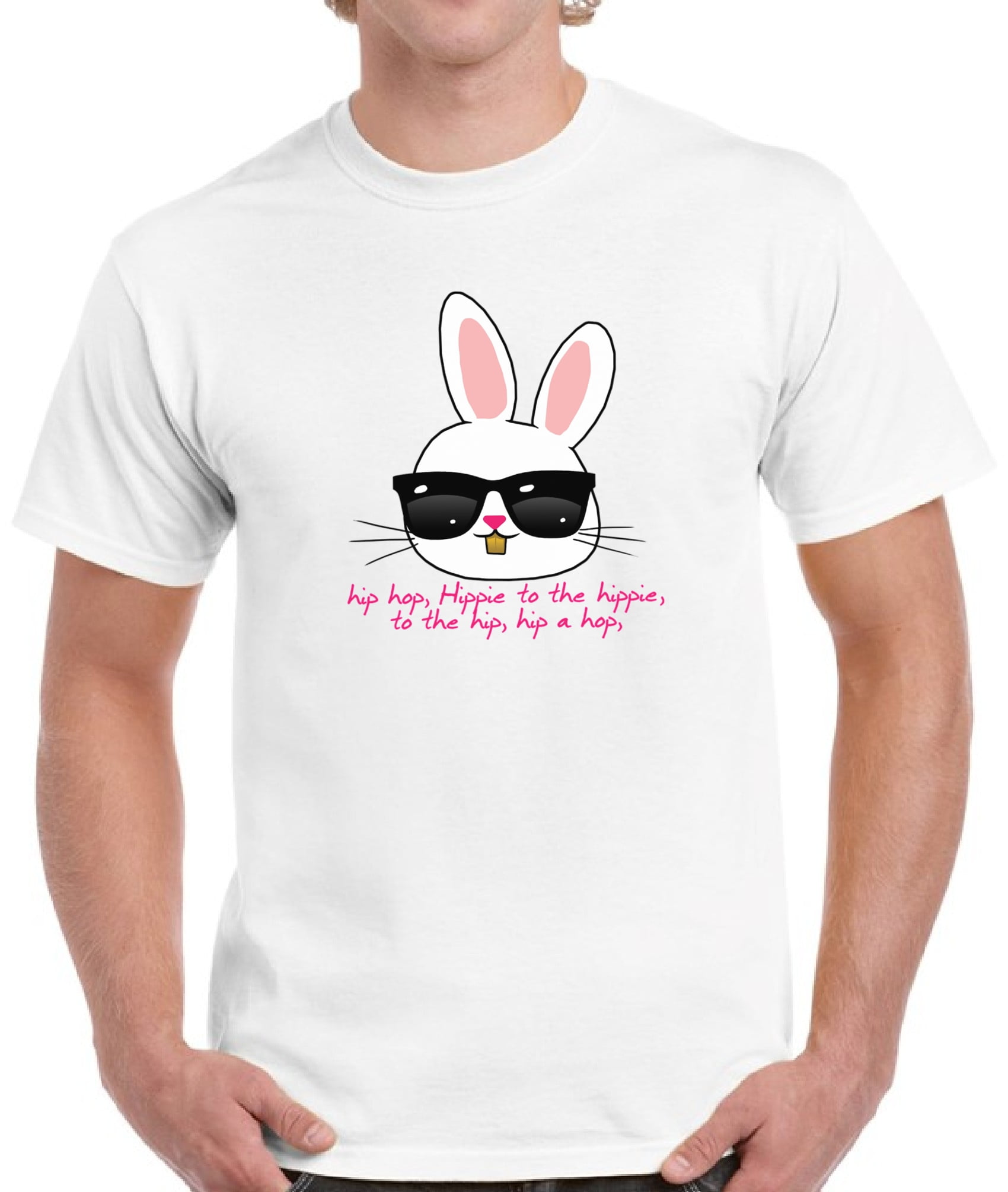 Easter Men T-Shirt HIP HOP Easter Bunny S M L XL 2XL 3XL 4XL 5XL ...