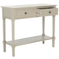 thumbnail image 4 of SAFAVIEH Samantha Contemporary 2 Drawer Console, Vintage Grey, 4 of 16