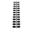 thumbnail image 4 of 1 Set Glue on Nails Operation Beauty Medium Length Files Stick Full Cover Wraps Art Decals Artificial Beauty Tool Manicure Kit Decorations 1, 4 of 6