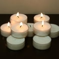 thumbnail image 6 of Stonebriar Collection Unscented 1-Wick Mega Oversized 9 Hour Clear Cup Tealight Candles 20 Pack, 6 of 8