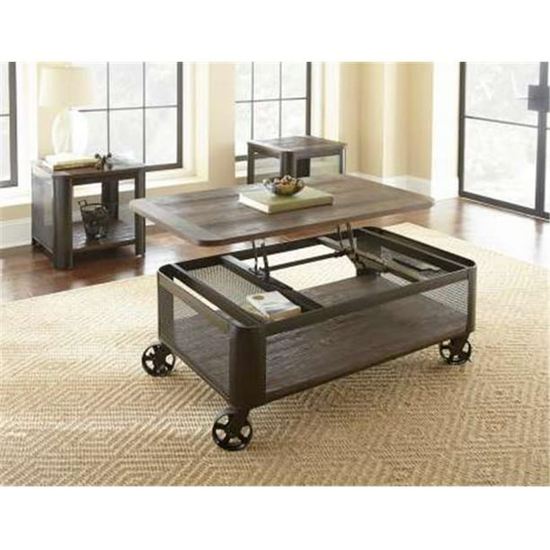 Barrow Lift Top Cocktail Table with casters