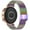 Colorful, variant on Stainless Steel Mesh Watch Band Magnetic Absorption Loop Quick Release Replacement Strap 18mm 20mm 22mm for Men Women Dark Blue