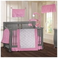 thumbnail image 1 of BabyFad Ensemble de Literie de Bassinette pour Bébé Fille en Minky Rose 9 Pcs avec Mobile Musical – Chenille Minky à Pois Ultra Douce et 100 % Coton, Déco Moderne de Chambre de Bébé Rose, 1 of 3