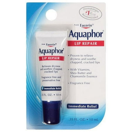 Aquaphor Lip Repair .35 Fluid Ounce (Pack of 6)