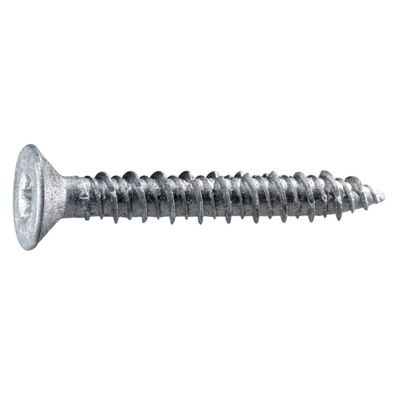 1/4" x 1-3/4" 410 Stainless Flat TorqueMaster Masonry Screws (50 pcs.)