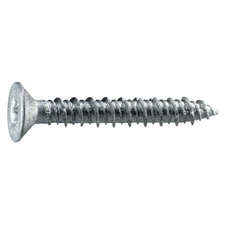 

1/4 x 1-3/4 410 Stainless Flat TorqueMaster Masonry Screws (50 pcs.)
