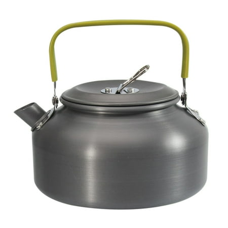 

0.8L Mini Outdoor Camping Kettle Aluminum Water Pot with Carrying Bag Lightweight Tea Kettle