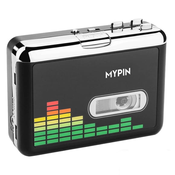 Convertidor de casete USB a MP3, Walkman portátil MYPIN con auriculares