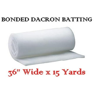  BayTrim Bonded Dacron Upholstery Grade Polyester Batting 48  Inch Wide. (3 Yards)