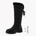thumbnail image 5 of Women The Boots Platform Wedge Boots Cold Weather Warm Winter Shoes, 5 of 8