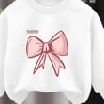 thumbnail image 5 of TOWED22 Toddler Baby Girl Boy Fall Winter Outfits Print Crewneck Sweatshirt Casual Pants 2pcs Clothes Set Casual Clothing(White,7-8 Y), 5 of 5
