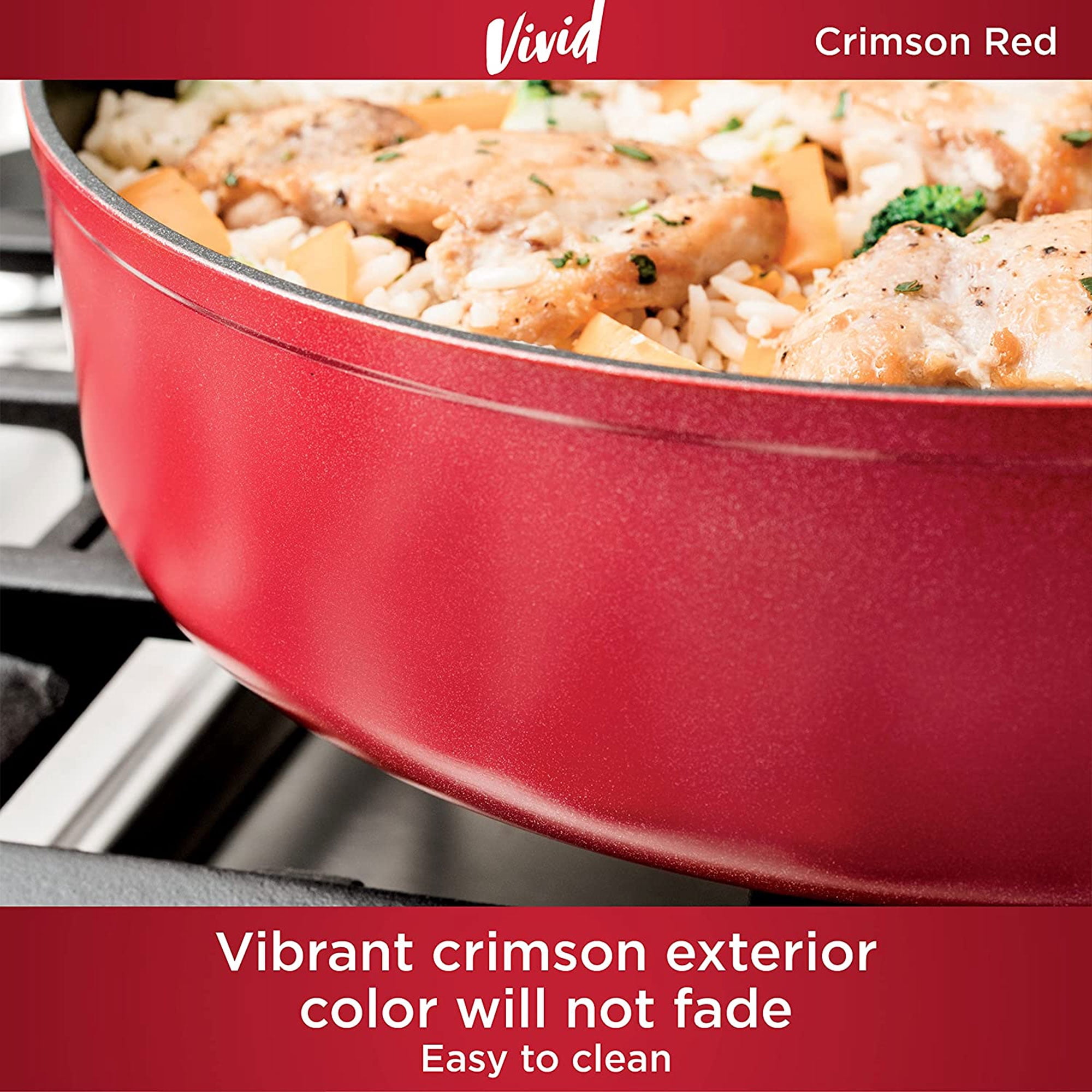 Ninja Foodi NeverStick Vivid Oven Safe All Range Non Stick 12" Fry Pan