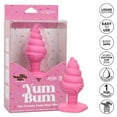 thumbnail image 4 of CalExotics Naughty Bits Yum Bum Ice Cream Cone Silicone Anal Plug, Pink, 4 of 7