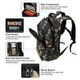thumbnail image 5 of FORMRS Kids School Backpack Elementary Student Unisex Travel Bookbag with Reflective Stripes, Halloween Dancing, 5 of 7