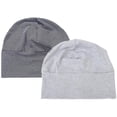 thumbnail image 1 of Sleep Hats Head Eye Bufandas Quimioterapia Alopecia Caps 2 Unids / pieza - Gris + NegroBlanco, unico - Gris + NegroBlanco, unico Gris+raya BLESIY Gorro de dormir unisex de algodón suave, 1 of 8