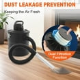 thumbnail image 5 of Ash Vacuum for Pellet Stoves & Fireplaces - 1200W Powerful Ash Vacuum Cleaner with Washable Filter, 18KPa Suction for Wood Stove, BBQ & Cold Ashes, 5 of 7