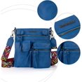 thumbnail image 4 of XINQIHANG Genuien Leather Crossbody Cluth Purse Small Shoulder Bags Mini Messenger with Adjustable Strap, 4 of 5
