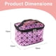 thumbnail image 2 of Bolsa de maquillaje láser 3D, bolsa de viaje, bolsa de almacenamiento, bolsa de aseo de gran capacidad impermeable, 2 of 5