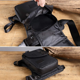 thumbnail image 4 of Bolsa Oxford impermeable, riñonera para ciclismo, adecuada para motocicleta, viajes al aire libre, senderismo, 4 of 5