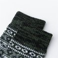thumbnail image 2 of LEZMORE 5 Pairs Women's Wool Socks Gift Winter Warm Thickened Knit Comfortable Cozy Crew Socks, Womens Vintage Socks, 6-10, 2 of 7