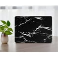 thumbnail image 4 of KSK KAISHEK Hard Shell Case Cover Compatible with MacBook Air 13.6 inchs m2( Retina Display, 2022.0) + Black Keyboard Cover Model A2681 m2, Type C Marble 10_1, 4 of 5