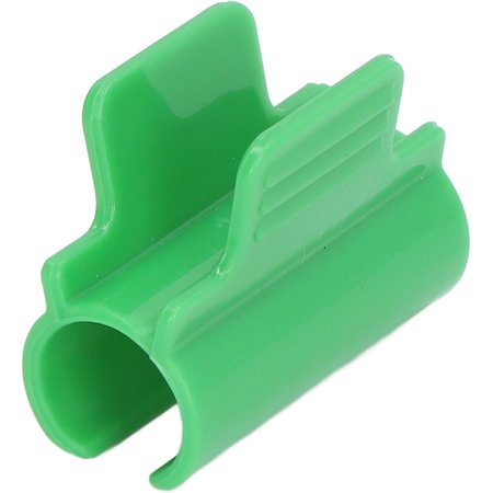 24Pcs Greenhouse Clamps, Single Head Row Cover Netting Tunnel Hoop Clip for Fixing Plant Cover (19mm)
