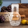 thumbnail image 6 of Cow Cooler Juice Container Water Jug Glass Bottle Glasses Night Stand Mouthwash Crystal Bedside Carafes, 6 of 6