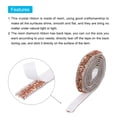 thumbnail image 4 of Unique Bargains 5 Pcs Resin Rhinestones Trim 5 Yards Self Adhesive Rose Gold Diamond Ribbons Rhinestone Strips Tape, 4 of 7