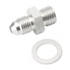 thumbnail image 4 of Aleación De Plata M12x1.5 A AN4 Adaptador De Alimentación De Aceite 1.5mm Restrictor Para SAAB TD04H shamjiam Adaptador de alimentación de aceite turbo, 4 of 8