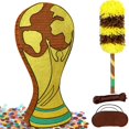 thumbnail image 1 of Kit de piñata trofeo dorado World Cup de 25" Pardecor, 1 of 7