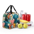 thumbnail image 6 of Lsque Cute Animal Party Pattern Lunch Bag Women/Men Insulated Lunch Box,Small Leakproof Cooler Food Lunch Containers Reusable High Capacity Lunch Tote Bags, 6 of 6