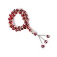thumbnail image 1 of tredstone 12mm Round 33 Beads Bracelets Middle Islam Muslim Vintage Style Hand Religious Handmade Prayer Arabic Chain Bangle Red, 1 of 9