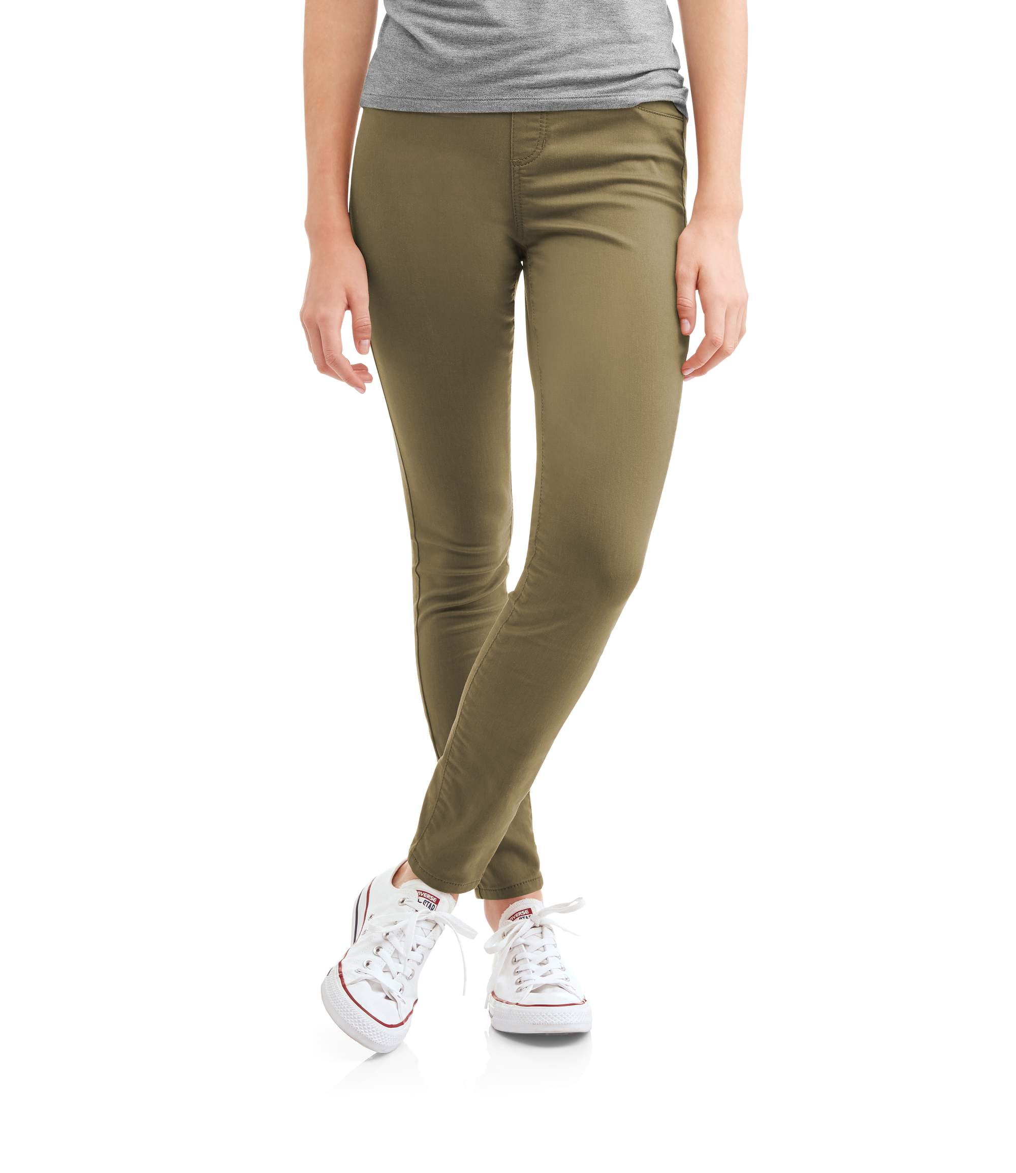 pull on colored jeggings