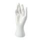 thumbnail image 2 of Mano de maniquí femenino, soporte para pulseras, brazaletes y collares, resistente, moderno y ligero, expositor de anillos, para guantes y cadena de Blanco, 2 of 8