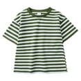 thumbnail image 4 of MYGBCPJS 3 Pack Boys Girls Summer T-shirts Baby Candy Color Striped Short Sleeve Crew Neck Tee Shirt, 4 of 8