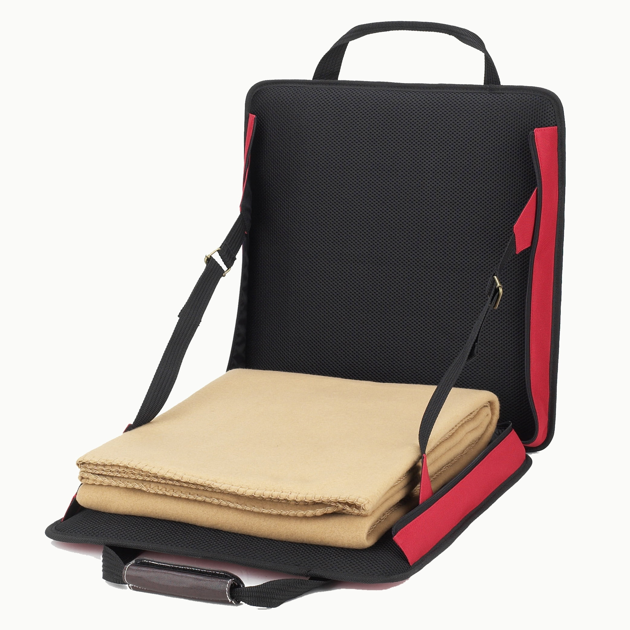 Picnic at Ascot Stadium Seat with Tan Blanket (193R)