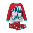 thumbnail image 6 of Peppa Pig Mens Pajamas Sets Family Couple Matching Christmas Graphic Top and Pants Pjs 2 Piece Outfits, 6 of 10